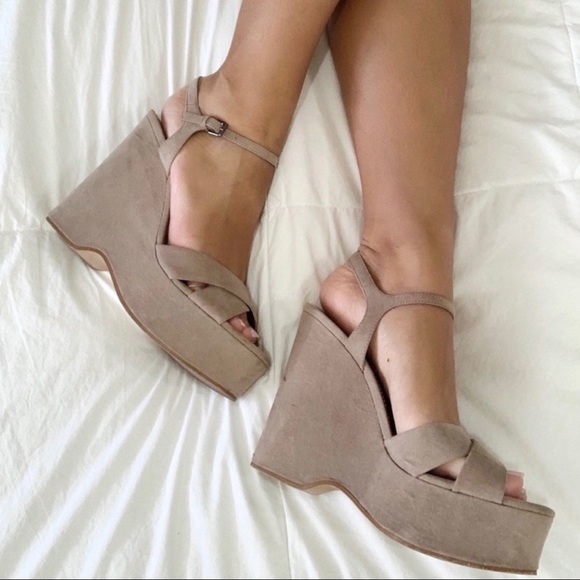 Zara Shoes - ZARA suede wedges